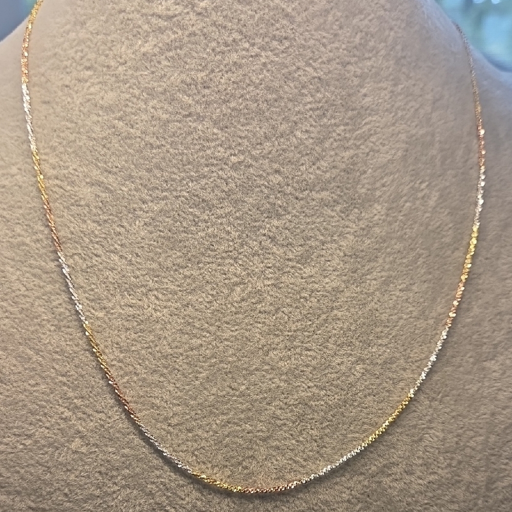 Tri-color Diamond Cut Rope